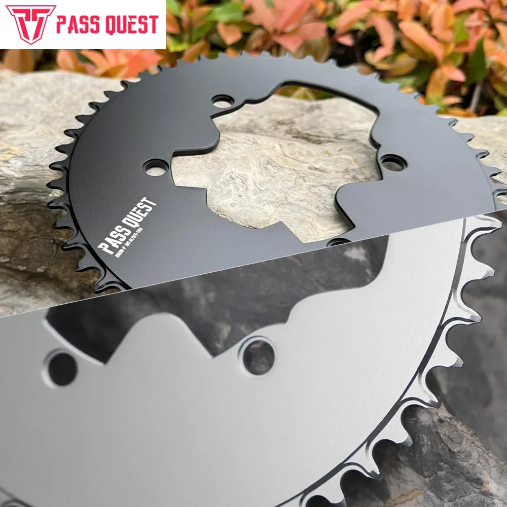 PASS QUEST R9200-P 110BCD Narrow Wide Chainring Single Speed Bike Crankset
PASS QUEST R9200-P 110BCD Narrow Wide Chainring Single Speed Bike Crankset