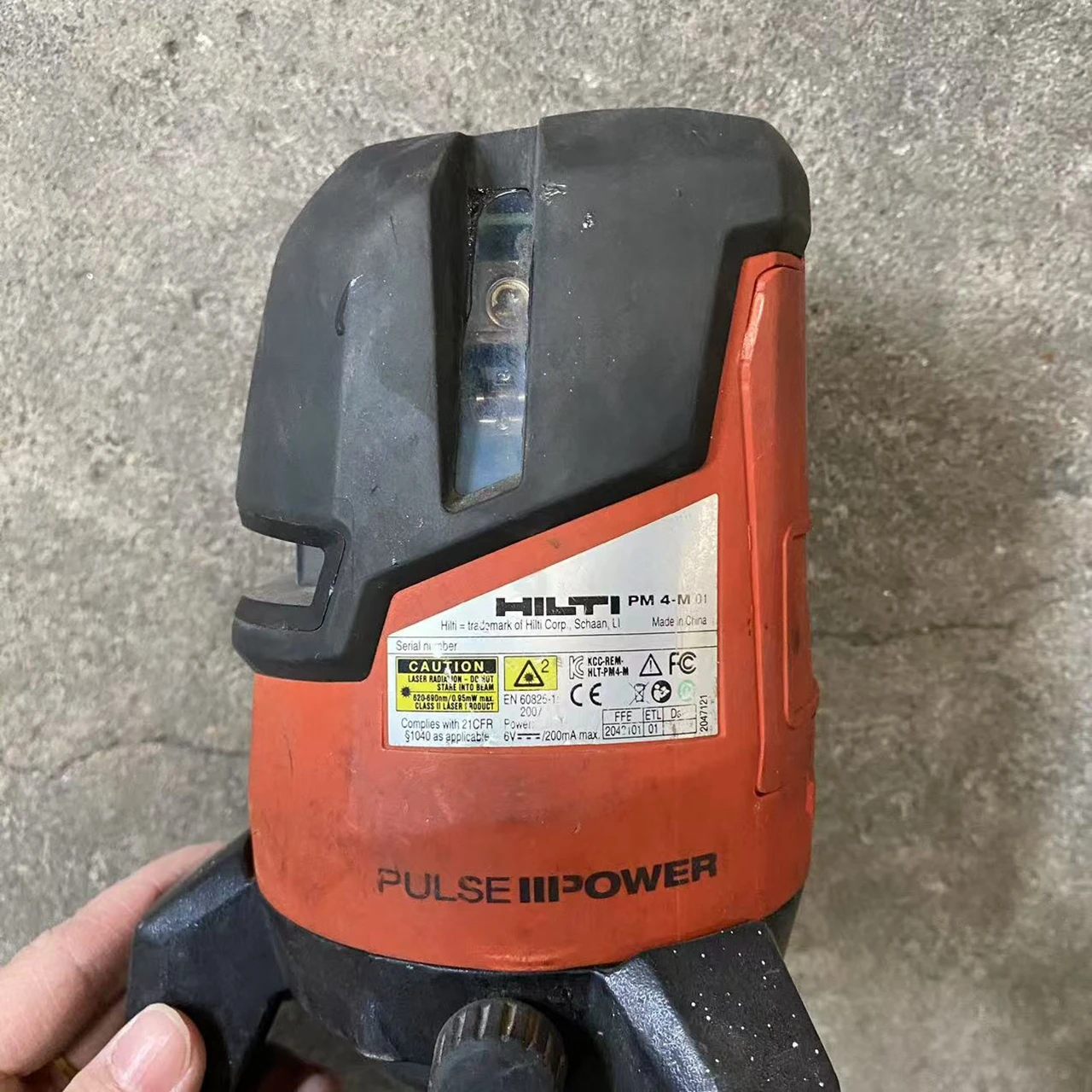 Hilti laser Level measurement PM4-M Laser marking laser line Level Second hand, only the body
Hilti laser Level measurement PM4-M Laser marking laser line Level Second hand, only the body