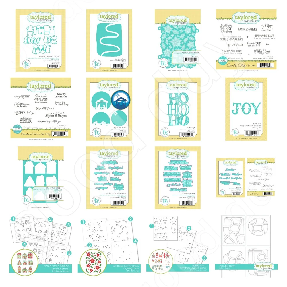 Christmas in the City Brand New Metal Cutting Dies Stamps and Stencils Scrapbooking Handmade DIY Holiday Cards Decorative Crafts
Christmas in the City Brand New Metal Cutting Dies Stamps and Stencils Scrapbooking Handmade DIY Holiday Cards Decorative Crafts