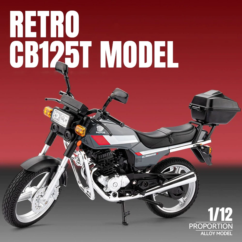 Масштабная модель мотоцикла Honda CB125T CB650 в масштабе 1:12 с подвижным рулём и выдвижной подставкой для демонстрации
Масштабная модель мотоцикла Honda CB125T CB650 в масштабе 1:12 с подвижным рулём и выдвижной подставкой для демонстрации