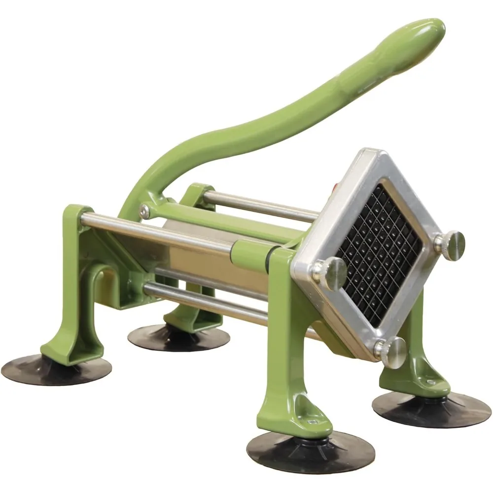 Commercial French Fry Cutter Stainless Steel with 3/8Inch Blade and Suction Feet for Easy Potato Cutting
Commercial French Fry Cutter Stainless Steel with 3/8Inch Blade and Suction Feet for Easy Potato Cutting