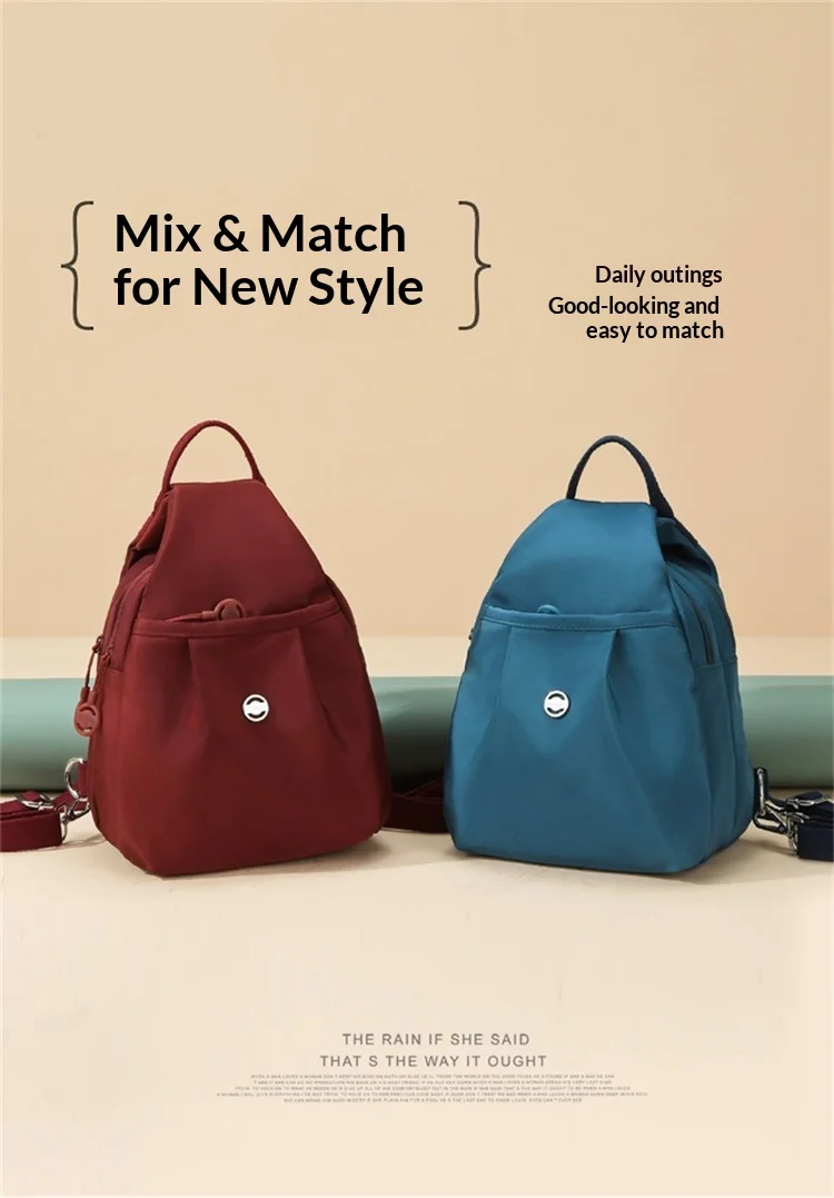 Korean Style Multi-Layer Nylon Backpack Casual Lightweight 2026 New Fashion Chest Multi-Functional Shoulder Bag
Korean Style Multi-Layer Nylon Backpack Casual Lightweight 2026 New Fashion Chest Multi-Functional Shoulder Bag