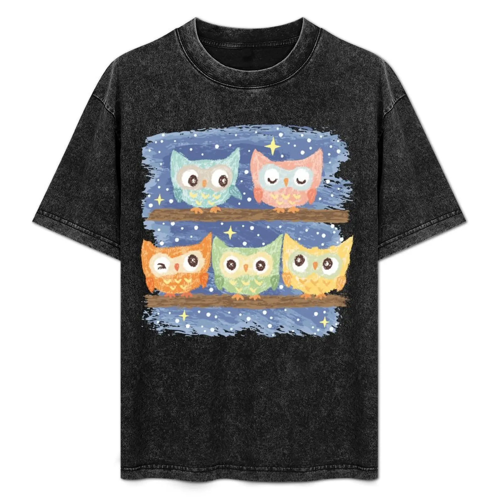 Five birds Owl T-Shirt Quick Dry Light Sports T-Shirt
Five birds Owl T-Shirt Quick Dry Light Sports T-Shirt