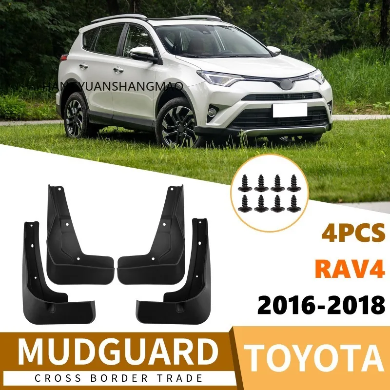 For Toyota RAV4 2016-2018 Mud Flaps Tire Splash Guards Black 4PCS Set Exterior Car Accessories for Fender Protector Perfect Fit
For Toyota RAV4 2016-2018 Mud Flaps Tire Splash Guards Black 4PCS Set Exterior Car Accessories for Fender Protector Perfect Fit