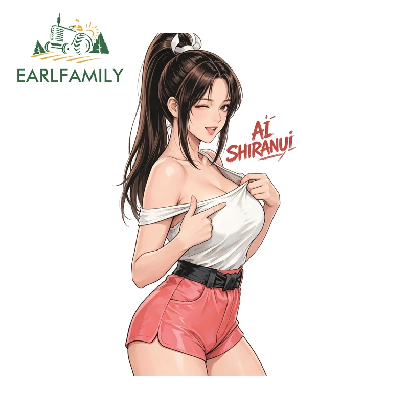 EARLFAMILY Ai Mai Shiranui Personality Car Sticker Popular Anime Theme Car Wiper DIY Decal Sunscreen Vinyl DIY Car Accessories
EARLFAMILY Ai Mai Shiranui Personality Car Sticker Popular Anime Theme Car Wiper DIY Decal Sunscreen Vinyl DIY Car Accessories