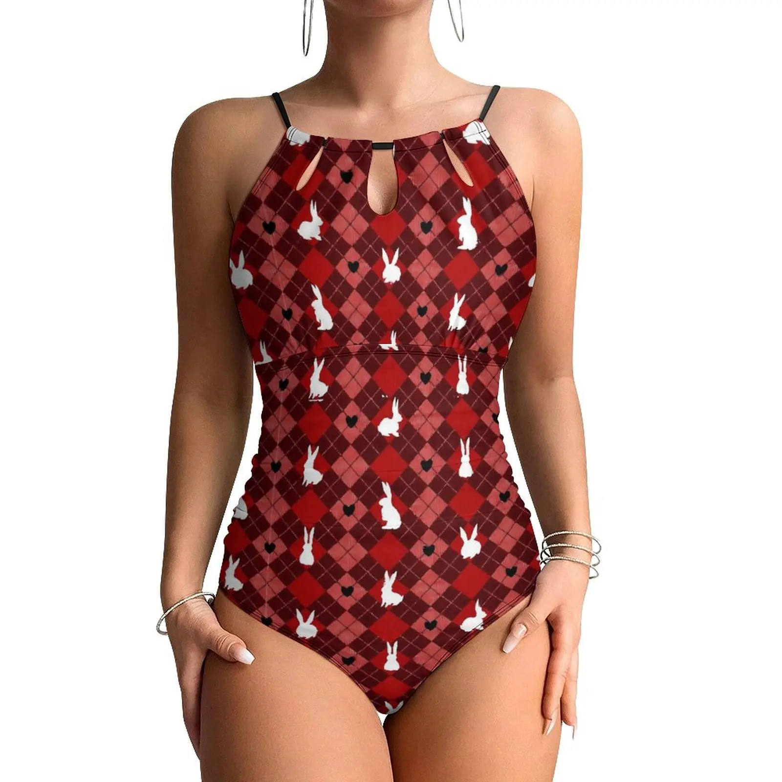 Cute Rabbit Swimsuit Red White Bunny Swimwear One Piece Holiday Rave Swimsuits Halter Bathing Suit Female Push Up Sexy Beachwear
Cute Rabbit Swimsuit Red White Bunny Swimwear One Piece Holiday Rave Swimsuits Halter Bathing Suit Female Push Up Sexy Beachwear
