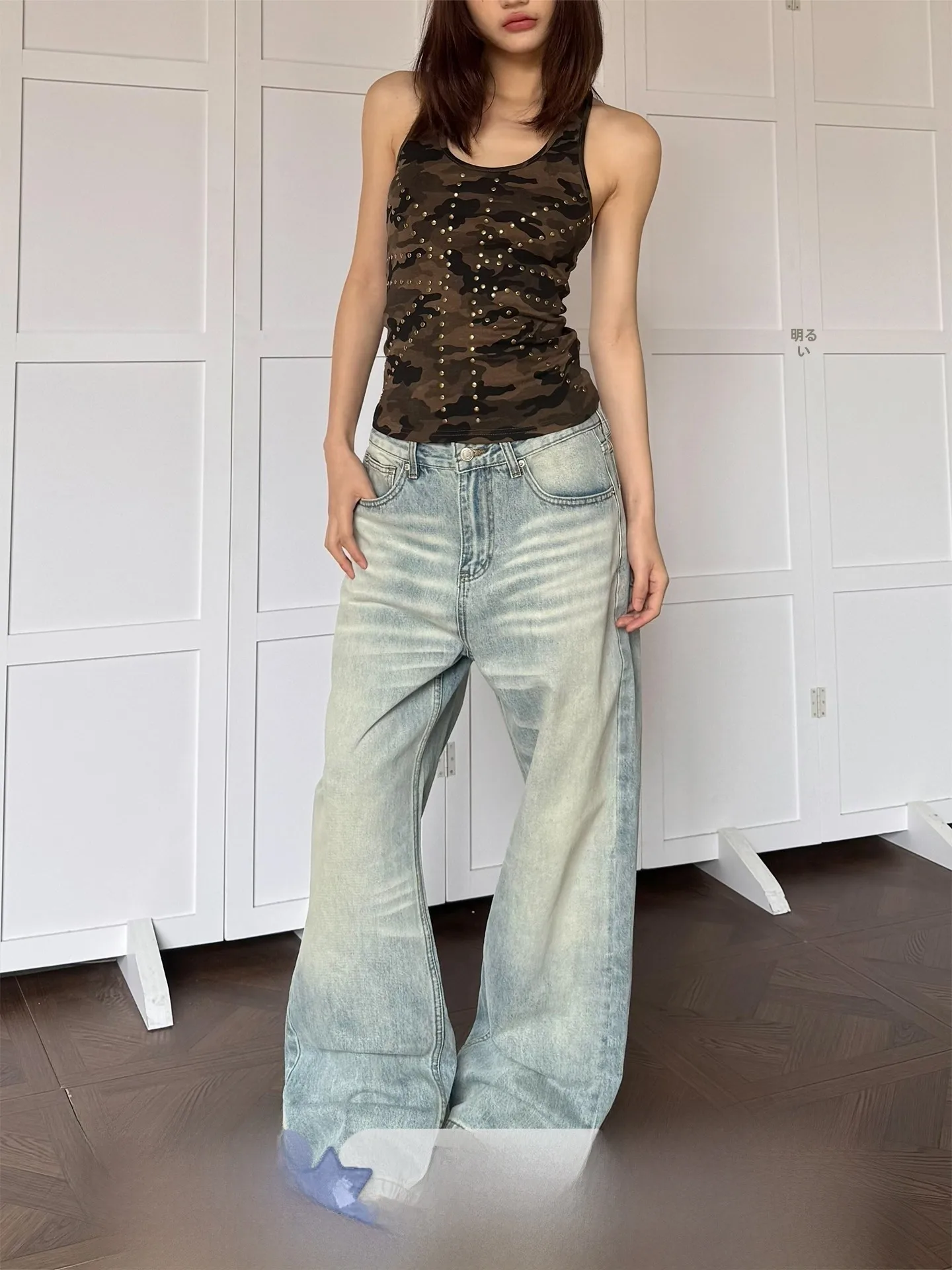 Don Cry Casual Washed Vintage Knife Jeans Loose Fit Wide Leg Pants Unisex Light Blue Denim Casual Wear All Year round
Don Cry Casual Washed Vintage Knife Jeans Loose Fit Wide Leg Pants Unisex Light Blue Denim Casual Wear All Year round