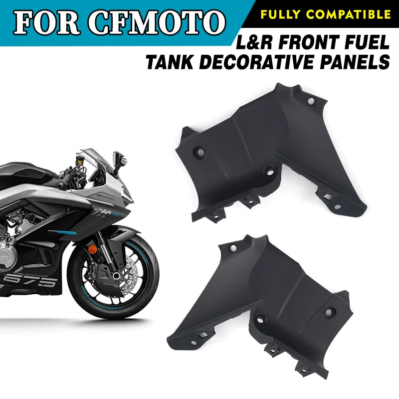 For CFMOTO 675SR-R L&R Front Fuel Tank Decorative Panels SRS675 CF650-10 Decorative Plate Motorcycle Accessories Original Part
For CFMOTO 675SR-R L&R Front Fuel Tank Decorative Panels SRS675 CF650-10 Decorative Plate Motorcycle Accessories Original Part