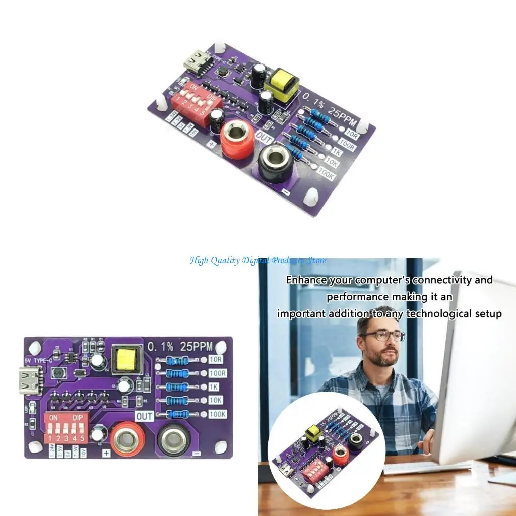 Калибровочная плата U2JE 1,24 В/2,5 В/7,5 В/5 В/10 В 5 каналов Сопротивление напряжения 
Калибровочная плата U2JE 1,24 В/2,5 В/7,5 В/5 В/10 В 5 каналов Сопротивление напряжения