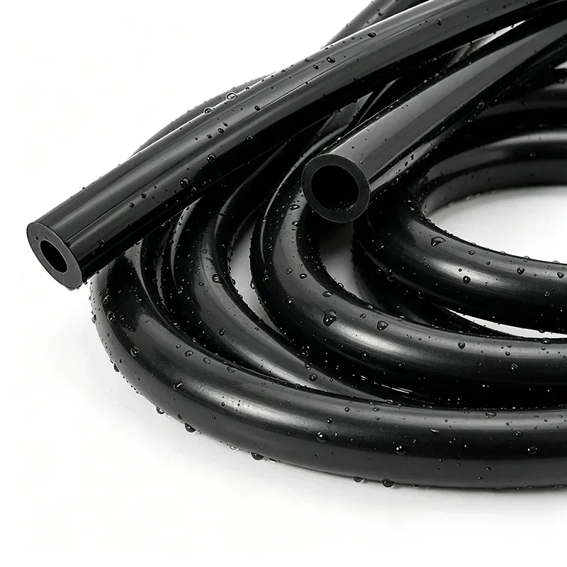 2M Flexible Nontoxic Silicone Rubber Hose Black ID 1-25mm Corrosion Resistant Tube For Water Purifier Brewing Equipment
2M Flexible Nontoxic Silicone Rubber Hose Black ID 1-25mm Corrosion Resistant Tube For Water Purifier Brewing Equipment