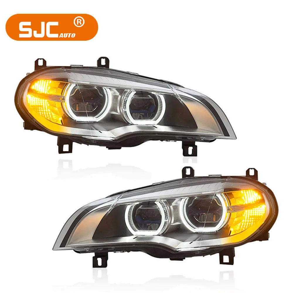 Auto Car Accessories For BMW X5 E70 2008-2013 Angle Eyes Headlight Dual-color Blue And White Head Lamp High-quality
Auto Car Accessories For BMW X5 E70 2008-2013 Angle Eyes Headlight Dual-color Blue And White Head Lamp High-quality