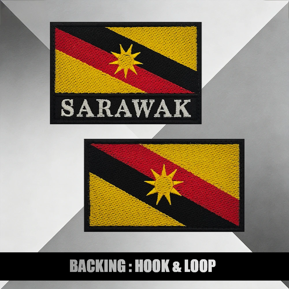 Sarawak State Flag High-Density Embroidered Patch Malaysian Regional Identity for Tactical Backpacks
Sarawak State Flag High-Density Embroidered Patch Malaysian Regional Identity for Tactical Backpacks