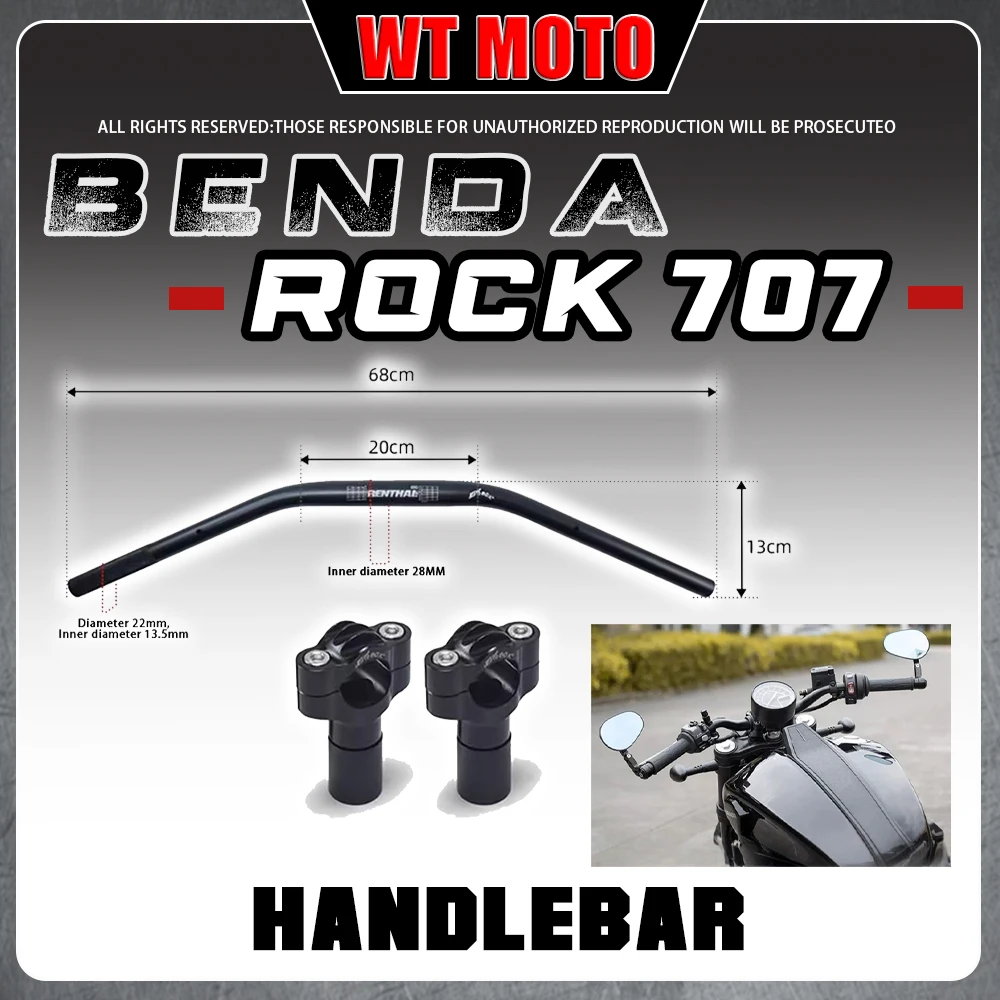 For BENDA ROCK 707 Ultra 707 Pro 707 M-Style Handlebar Low Flat Drag Bar
For BENDA ROCK 707 Ultra 707 Pro 707 M-Style Handlebar Low Flat Drag Bar