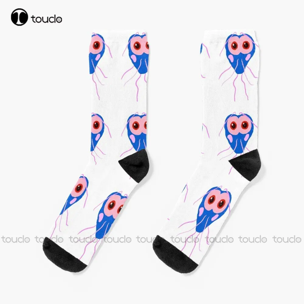 Giardia Cute Microbes Adorable Bacteria Socks Black Mens Socks Personalized Custom Unisex Adult Teen Youth Socks Custom Gift
Giardia Cute Microbes Adorable Bacteria Socks Black Mens Socks Personalized Custom Unisex Adult Teen Youth Socks Custom Gift