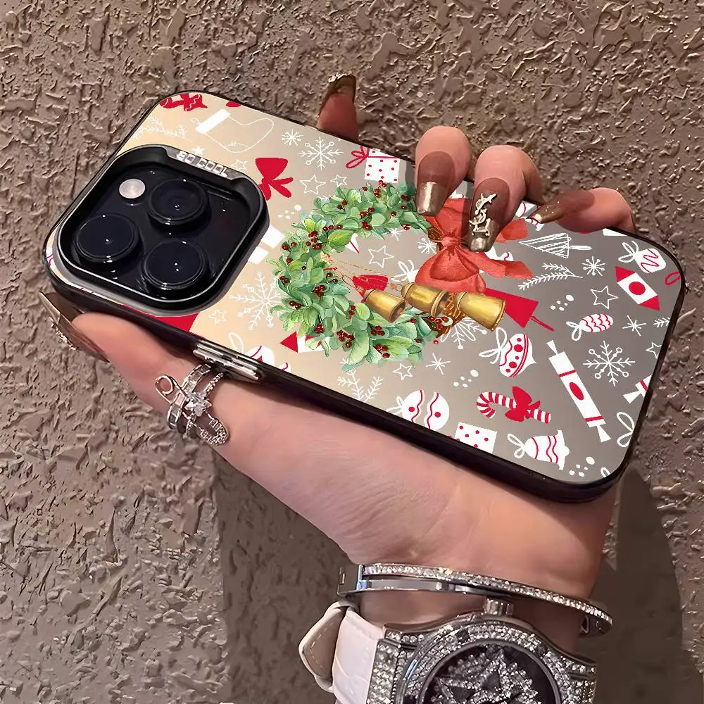 Классический чехол для телефона с рождественскими листьями для iPhone 17, 16, 15, 14, 13, 12, Pro Max Plus, мягкая задняя крышка из ТПУ с цветным градиентом
Классический чехол для телефона с рождественскими листьями для iPhone 17, 16, 15, 14, 13, 12, Pro Max Plus, мягкая задняя крышка из ТПУ с цветным градиентом