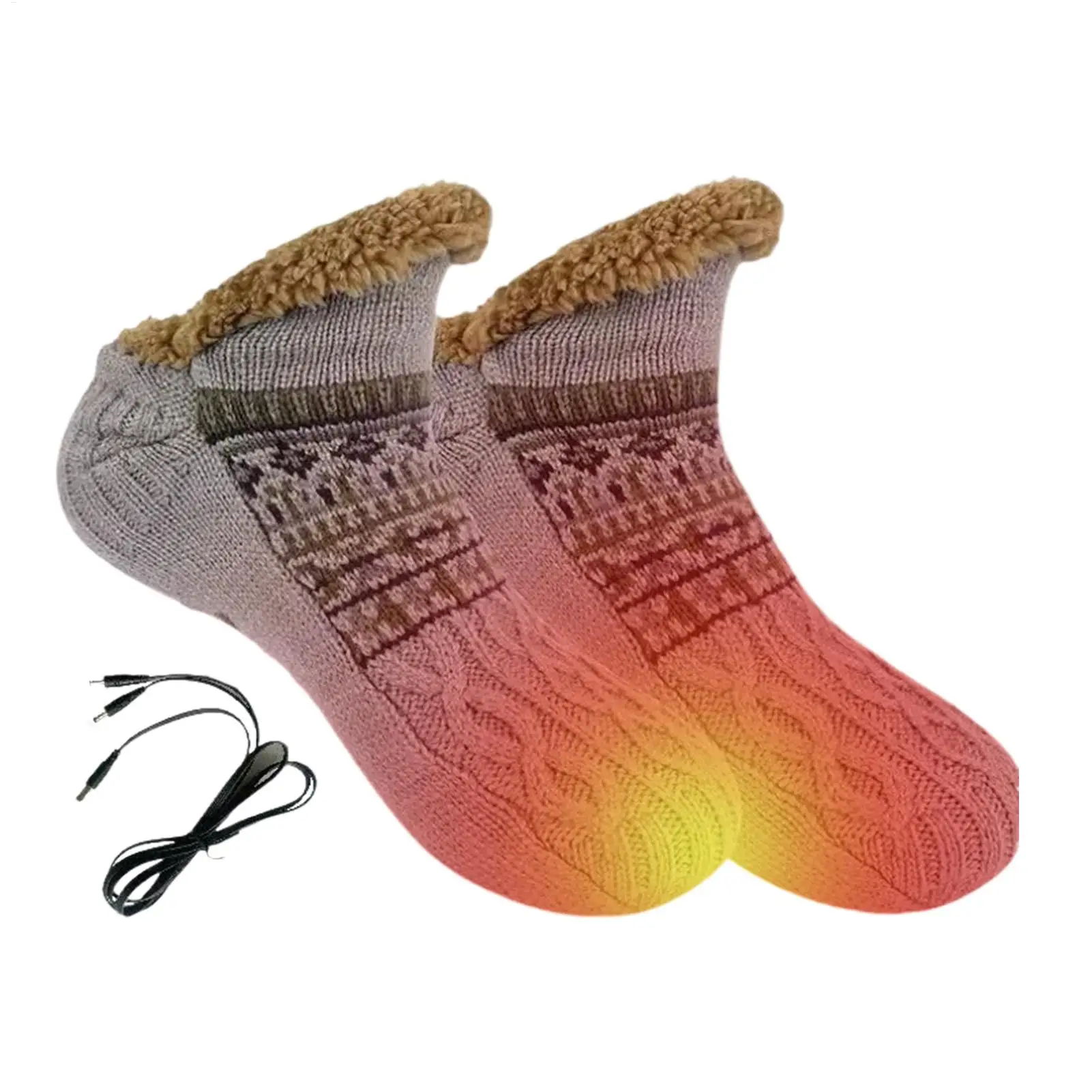 Мягкие вязаные носки с USB-подогревом, нескользящие пушистые носки-тапочки, уютные постельные тапочки, ковровые носки, зимние вязаные носки, напольные зимние носки
Мягкие вязаные носки с USB-подогревом, нескользящие пушистые носки-тапочки, уютные постельные тапочки, ковровые носки, зимние вязаные носки, напольные зимние носки
