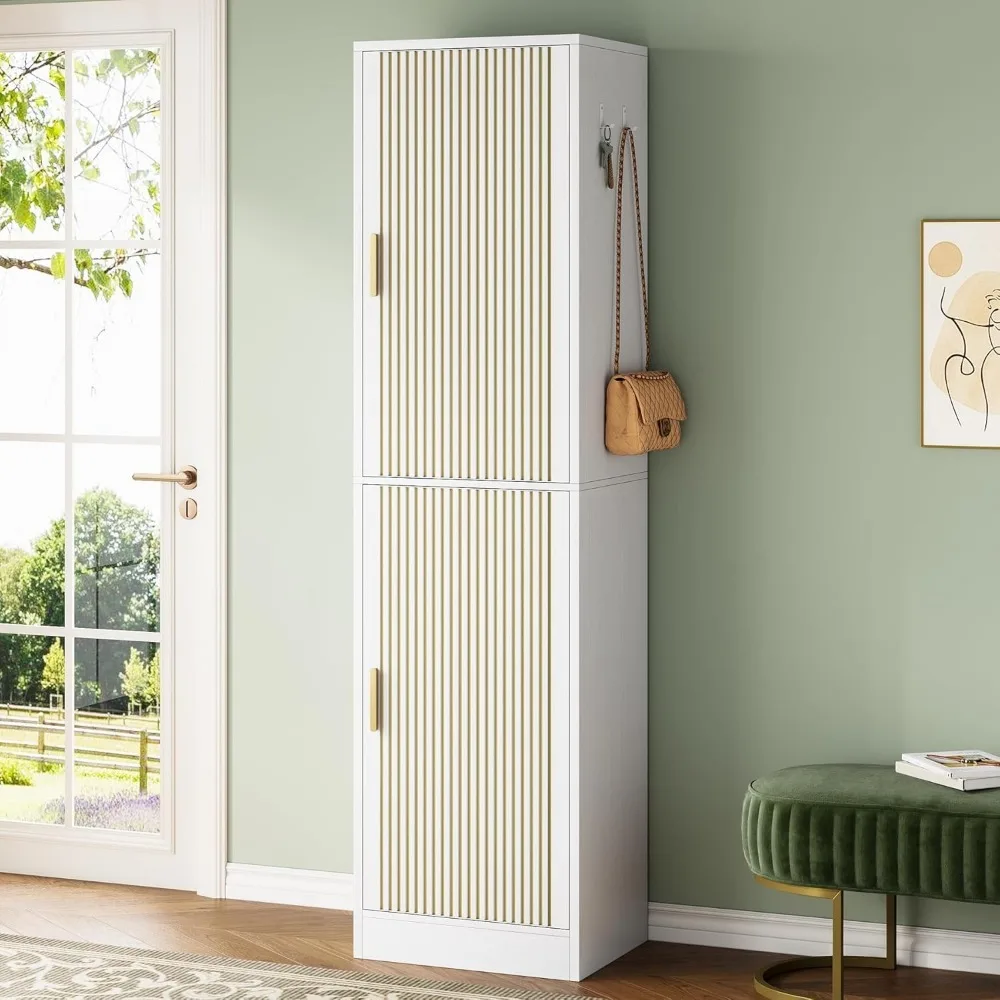 Shoe Cabinet with Slipper Rack, 10-Tier Narrow Tall Shoe Storage Cabinet with Adjustable Shelves Modern Shoe Organizer Cabinet f
Shoe Cabinet with Slipper Rack, 10-Tier Narrow Tall Shoe Storage Cabinet with Adjustable Shelves Modern Shoe Organizer Cabinet f