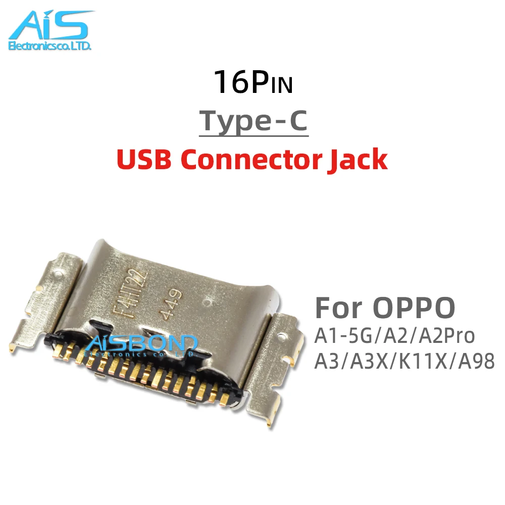 10 шт./лот Type-C USB-порт для зарядки, разъем для зарядного устройства, док-станция для OPPO A1 5G A2 A2Pro A3 A3X K11X A98
10 шт./лот Type-C USB-порт для зарядки, разъем для зарядного устройства, док-станция для OPPO A1 5G A2 A2Pro A3 A3X K11X A98