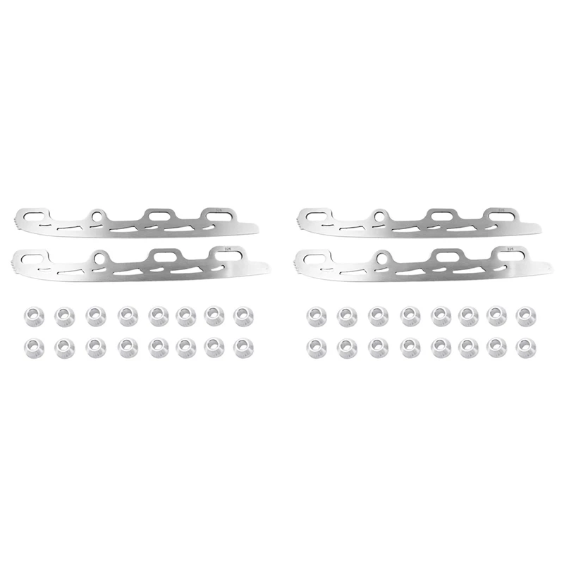 4X Ice Skating Blade Stainless Steel Inline Figure Skate With Knife Tooth For Adult Kid Roller Skates Shoes 326Mm
4X Ice Skating Blade Stainless Steel Inline Figure Skate With Knife Tooth For Adult Kid Roller Skates Shoes 326Mm