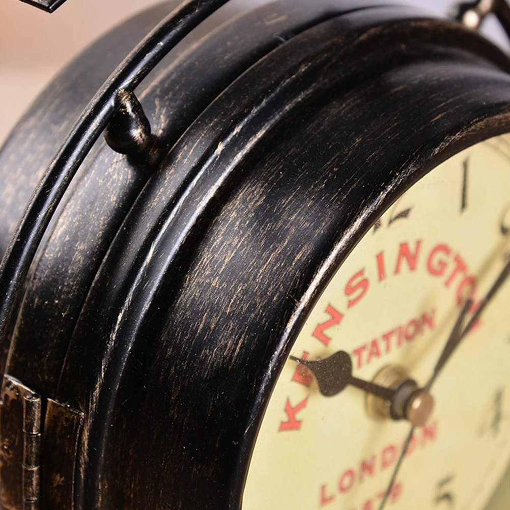 Decoration Decorations Craft Ornament Clock Creative Desktop Beautiful Iron Decorate
Decoration Decorations Craft Ornament Clock Creative Desktop Beautiful Iron Decorate