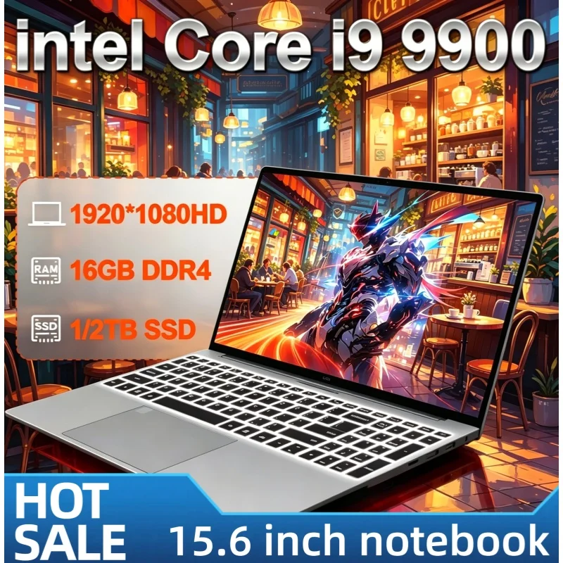 Ultra Slim 15.6 Inch Laptop Intel Core i9 9900 8C16T 5GHz 32GB RAM 512GB 1TB SSD Gaming Notebook 1920x1080 Office Pro Ultra
Ultra Slim 15.6 Inch Laptop Intel Core i9 9900 8C16T 5GHz 32GB RAM 512GB 1TB SSD Gaming Notebook 1920x1080 Office Pro Ultra