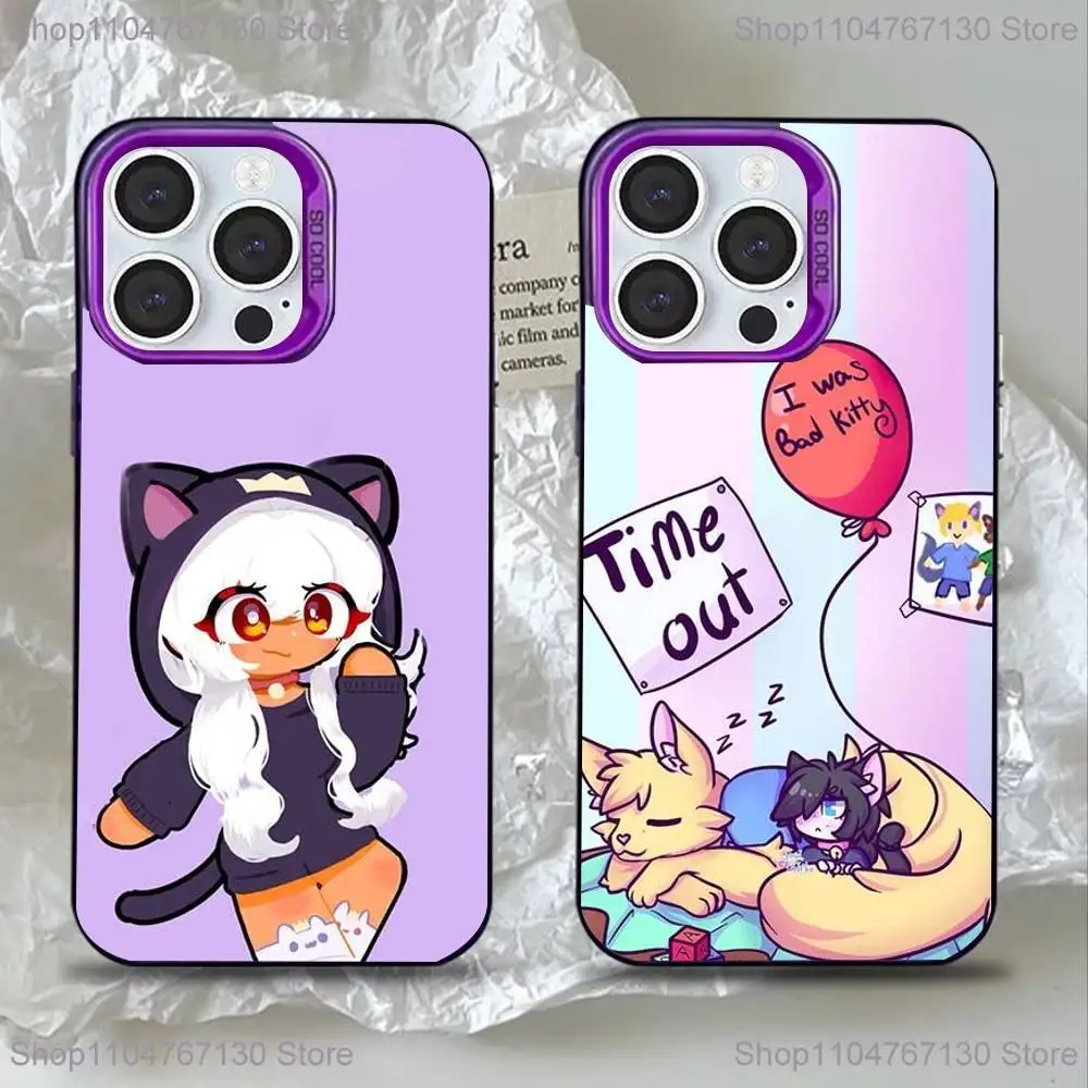 A-Aphmau Meow Anime Cats Phone Case For iPhone 16,15,14,13,12,11,Mini,Pro,SE,MAX Purple Matte Silicone Cover
A-Aphmau Meow Anime Cats Phone Case For iPhone 16,15,14,13,12,11,Mini,Pro,SE,MAX Purple Matte Silicone Cover