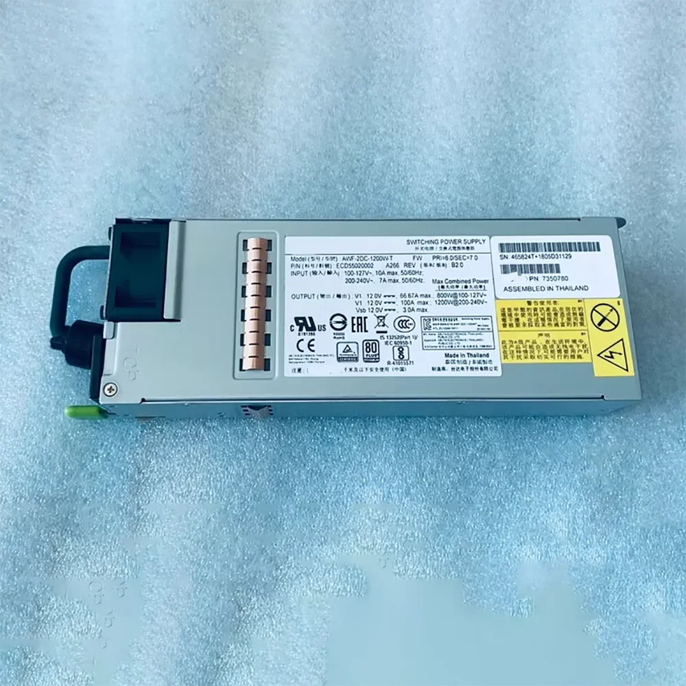 T8-1 S7-2 server power supply 1200w AWF-2DC-1200W-T
T8-1 S7-2 server power supply 1200w AWF-2DC-1200W-T