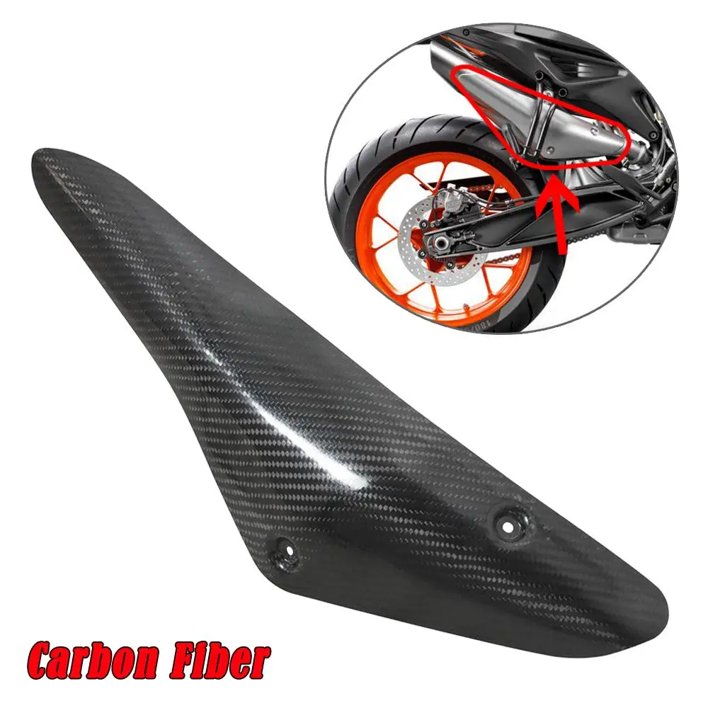 Carbon Fiber Motorcycl Exhaust Pipe Protector Heat Shield Guard Anti-Scalding Cover Black Modified For DUKE 790 2018-2022
Carbon Fiber Motorcycl Exhaust Pipe Protector Heat Shield Guard Anti-Scalding Cover Black Modified For DUKE 790 2018-2022