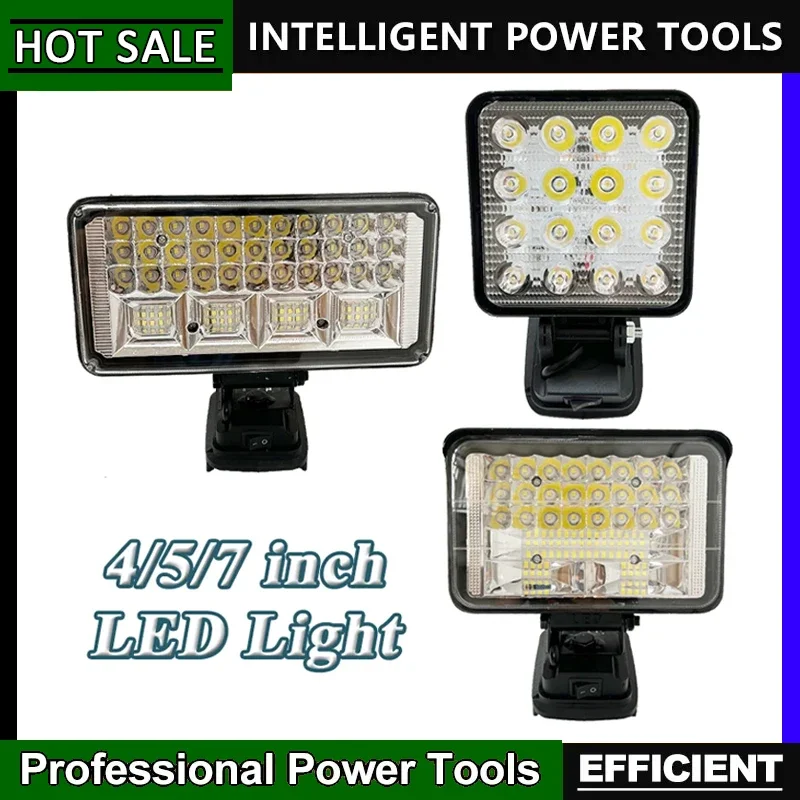 Fit Makita 4/5/7Inch Led Light Portable Spotlights Handheld Emergency Tool Light Cordless Outdoor Work Fishing Fit 18V Battery
Fit Makita 4/5/7Inch Led Light Portable Spotlights Handheld Emergency Tool Light Cordless Outdoor Work Fishing Fit 18V Battery