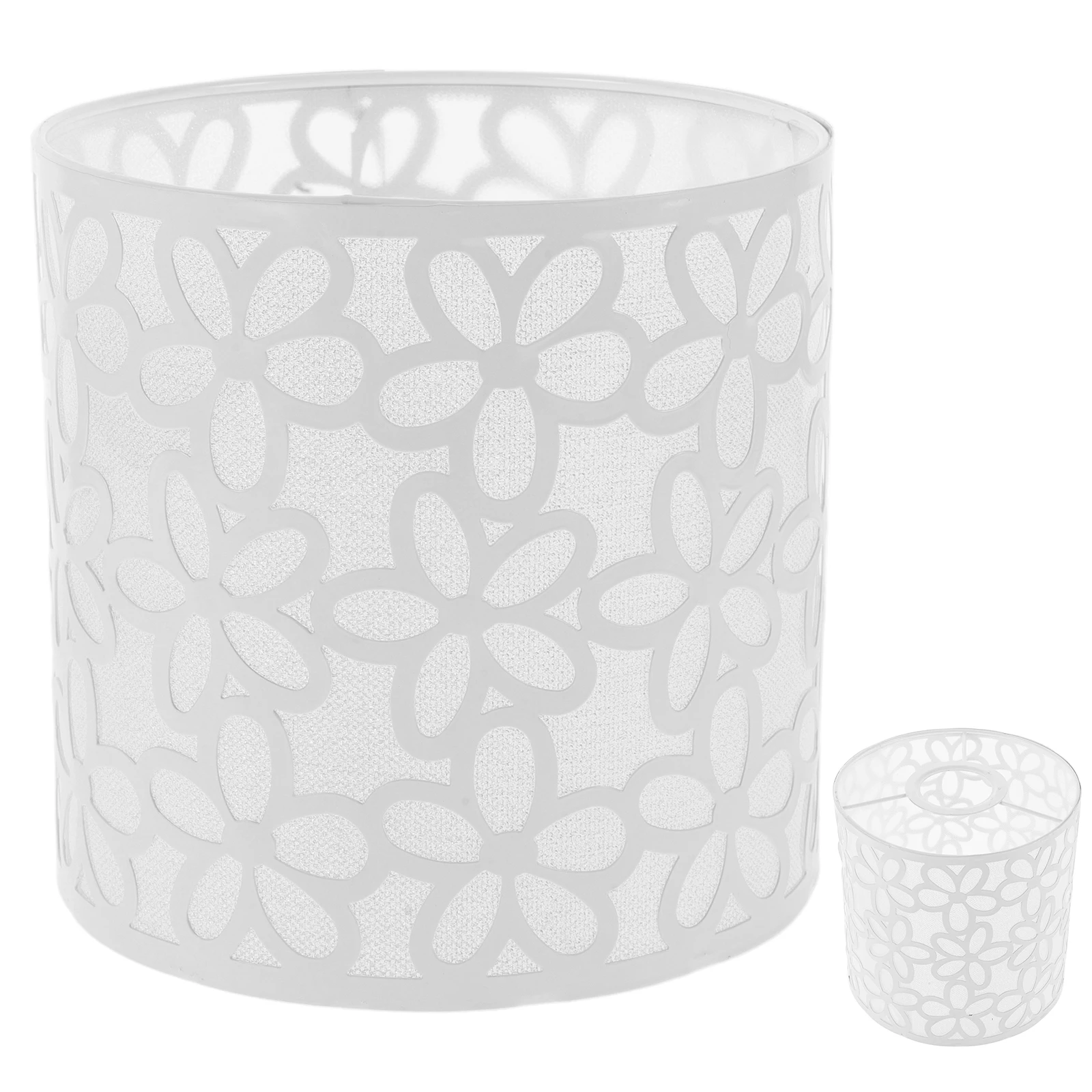 Hollow Lampshade E27 Iron Lampshades for Table Floor Lamps White Large Replacement Shades Cylindrical Flower Pattern
Hollow Lampshade E27 Iron Lampshades for Table Floor Lamps White Large Replacement Shades Cylindrical Flower Pattern