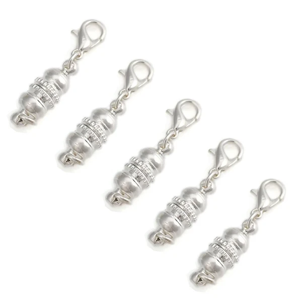 5pcs Magnetic Keychain Clasps Silver Gold Ball Tone Alloy for Bracelet Necklace Lobster Shiny Jewelry
5pcs Magnetic Keychain Clasps Silver Gold Ball Tone Alloy for Bracelet Necklace Lobster Shiny Jewelry