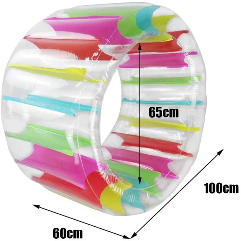 Color inflatable roller ball, grass and water parent-child interaction children's crawling roller
Color inflatable roller ball, grass and water parent-child interaction children's crawling roller
