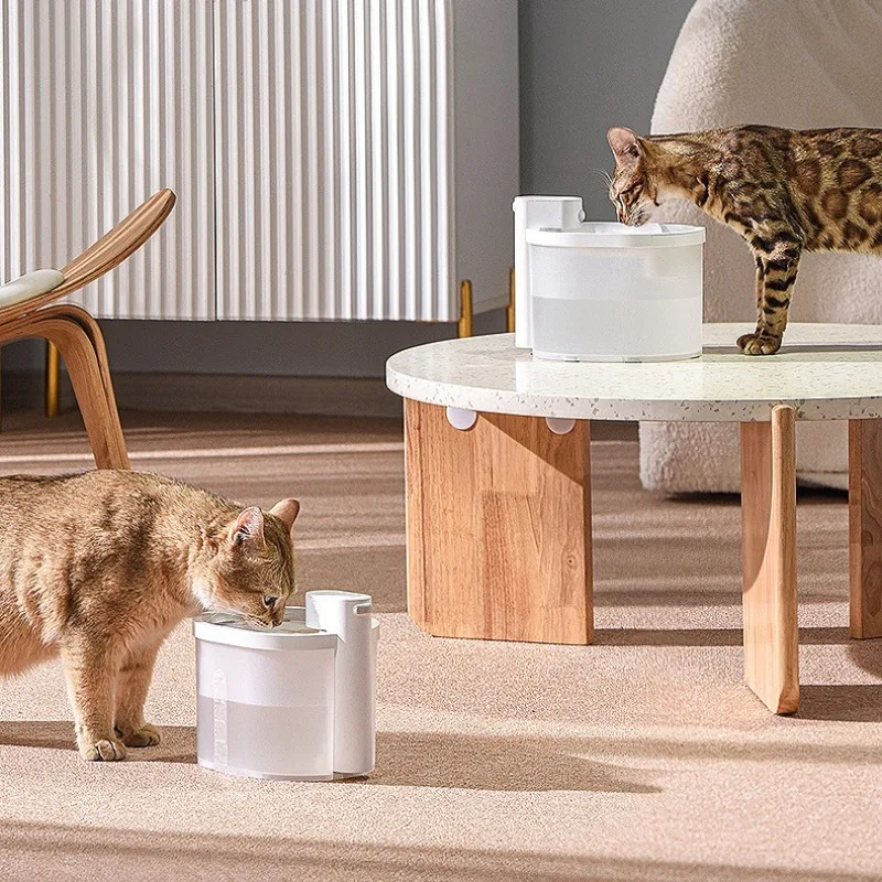 Cat Water Dispenser Waterfall Intelligent Automatic Cycle Unplugged Wireless Sensor Dogs Feeders Pet Products Supplies
Cat Water Dispenser Waterfall Intelligent Automatic Cycle Unplugged Wireless Sensor Dogs Feeders Pet Products Supplies