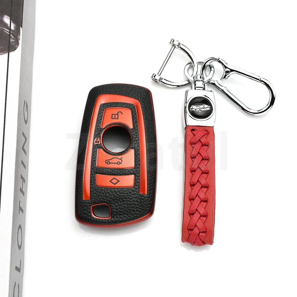 TPU Leather Car Remote Key Case Cover For BMW 1 3 5 Series G30 F11 X3 F25 X4 I3 M3 M4 F20 F30 G20 f31 F34 F10 Fob Accessories
TPU Leather Car Remote Key Case Cover For BMW 1 3 5 Series G30 F11 X3 F25 X4 I3 M3 M4 F20 F30 G20 f31 F34 F10 Fob Accessories