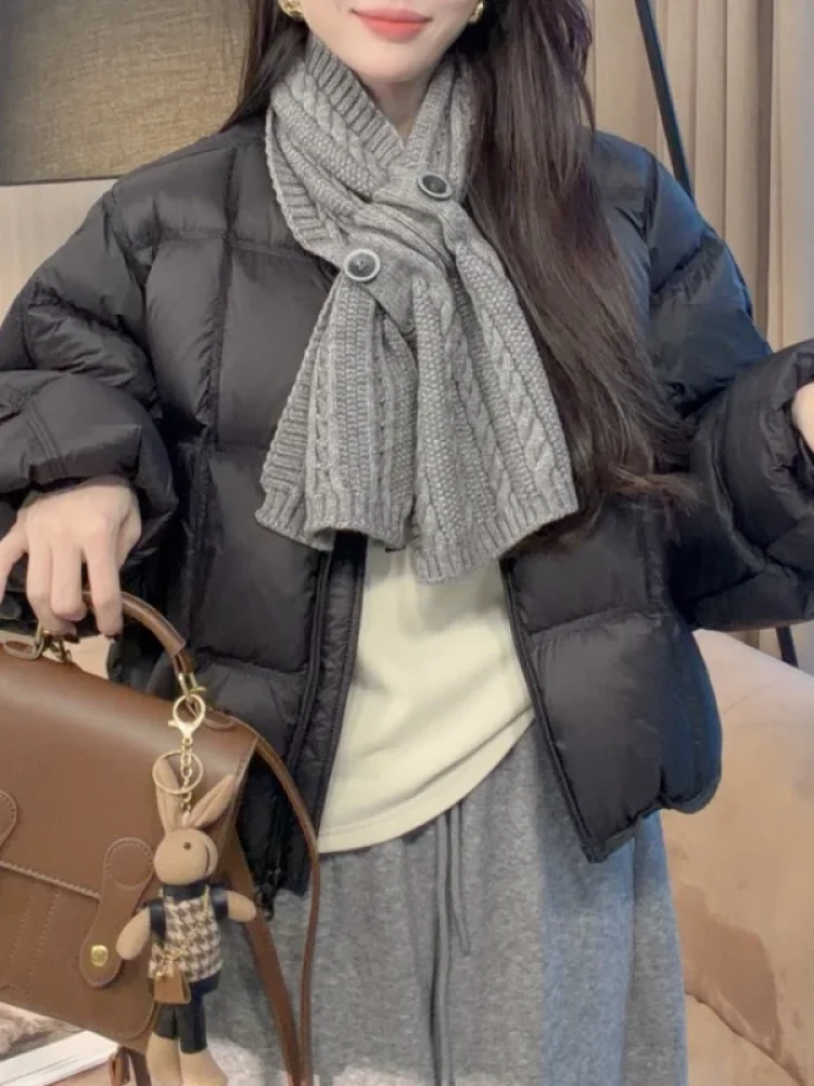 2026 New Women's down Cotton Jaet Thiened Faionable Versatile Warm Winter Outerwear Coat Korean Sle Loose Fit
2026 New Women's down Cotton Jaet Thiened Faionable Versatile Warm Winter Outerwear Coat Korean Sle Loose Fit