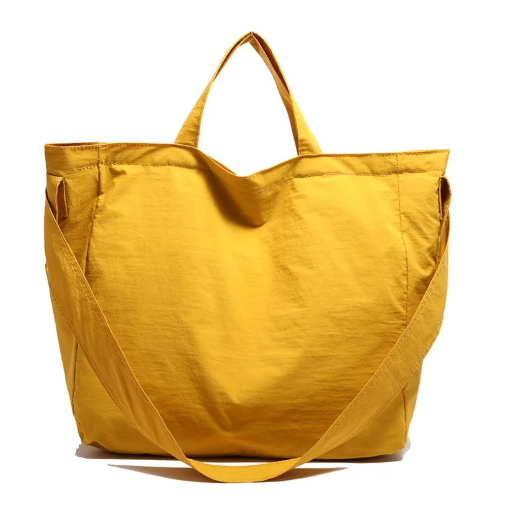 Versatile Zipper Nylon Shoulder Bag Korean Style Solid Color Large Capacity Tote Bag Soft Storage Pouch Underarm Bag School
Versatile Zipper Nylon Shoulder Bag Korean Style Solid Color Large Capacity Tote Bag Soft Storage Pouch Underarm Bag School