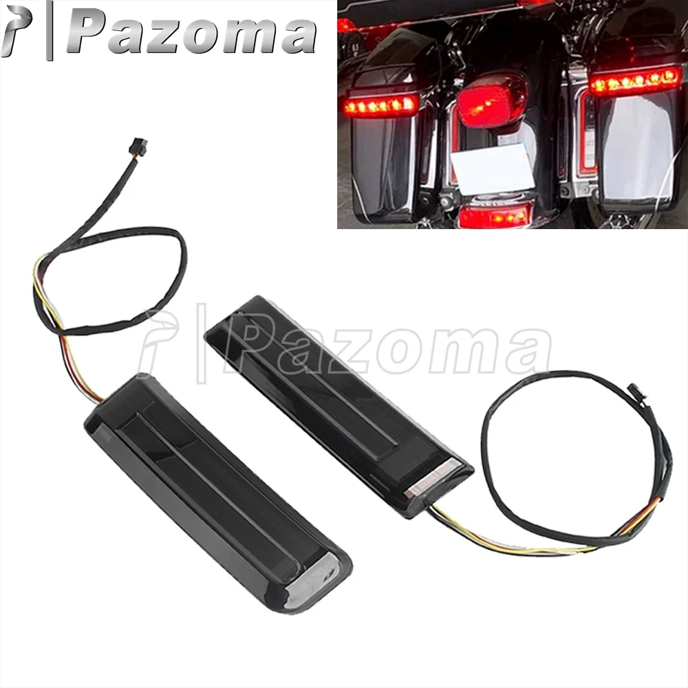 LED Saddlebag Lights Motorcycle Rear Stop Light For Harley CVO Road Glide Saddle Bag Tail Turn Signal Lamp Smoke Indicator 2024
LED Saddlebag Lights Motorcycle Rear Stop Light For Harley CVO Road Glide Saddle Bag Tail Turn Signal Lamp Smoke Indicator 2024