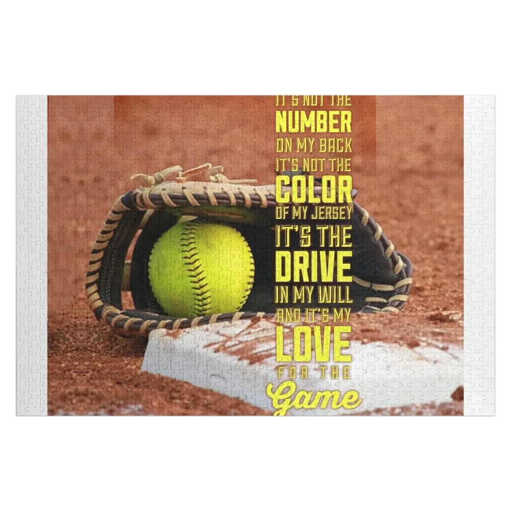 Softball - It's my love for the game Jigsaw Puzzle Wood Adults Personalize Diorama Accessories Wooden Decor Paintings Puzzle
Softball - It's my love for the game Jigsaw Puzzle Wood Adults Personalize Diorama Accessories Wooden Decor Paintings Puzzle