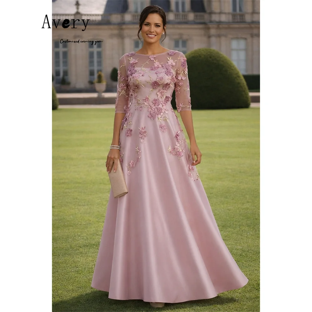 Avery Custom Lace A-line 3D Flowers Round Neck Luxury Dresses for Prom Dresses 2026 Luxury Evening Women Evening Dress Women's
Avery Custom Lace A-line 3D Flowers Round Neck Luxury Dresses for Prom Dresses 2026 Luxury Evening Women Evening Dress Women's