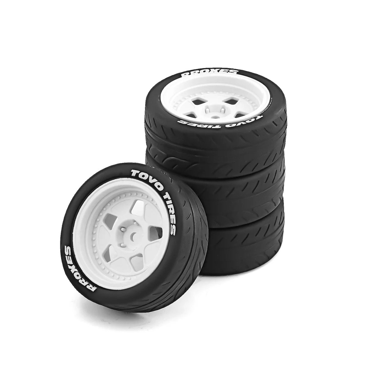 4PCS 68mm 1/10 RC Racing Car Tires on Road Touring Drift Car Tyre Wheel for TT01 TT02 XV01, White
4PCS 68mm 1/10 RC Racing Car Tires on Road Touring Drift Car Tyre Wheel for TT01 TT02 XV01, White