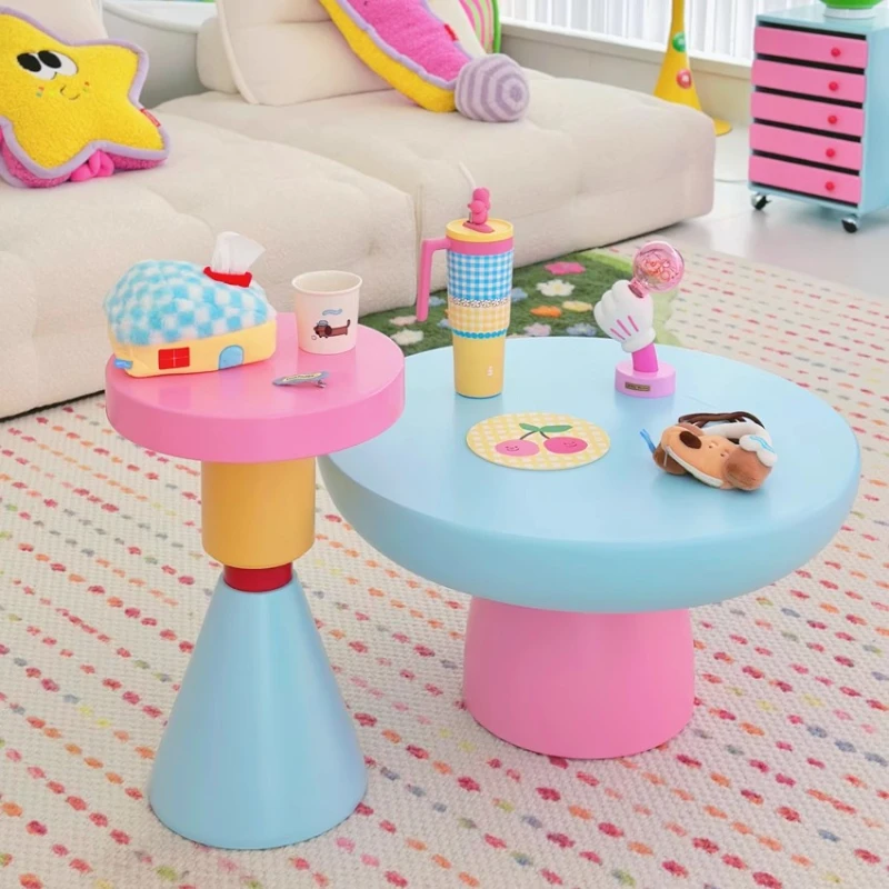 Round coffee table small apartment living room home modern simple Internet celebrity sofa round table
Round coffee table small apartment living room home modern simple Internet celebrity sofa round table