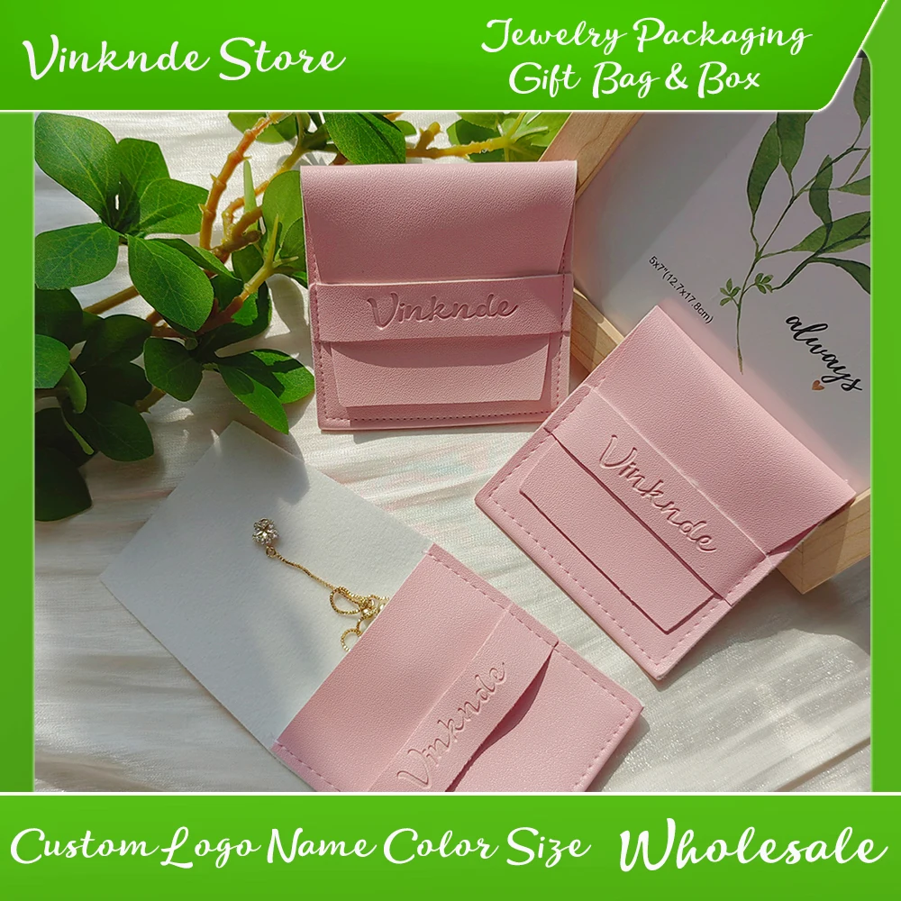 Custom Logo DIY Fashion Envelope PU Leather Packaging Bag Jewelry Bracelet Earrings Necklace Pouch Wedding Party Gift Dust Sack
Custom Logo DIY Fashion Envelope PU Leather Packaging Bag Jewelry Bracelet Earrings Necklace Pouch Wedding Party Gift Dust Sack