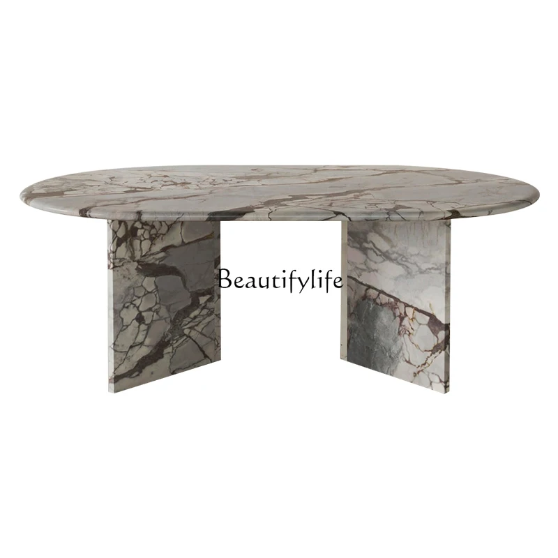 Natural marble coffee table simple light luxury high sense Nordic designer coffee table
Natural marble coffee table simple light luxury high sense Nordic designer coffee table