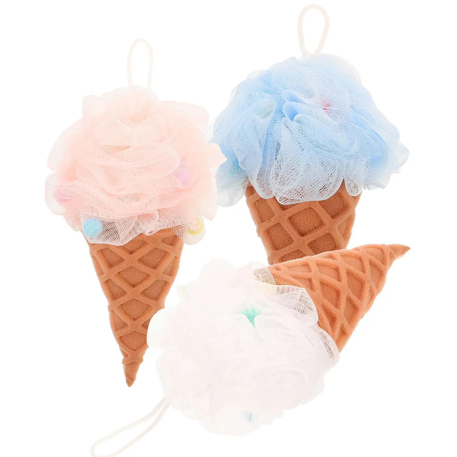 6pcs Bath Ball PE Material Fine Mesh Comfortable Hanging Rope Thickened Cotton Baby Adult Bath Sponge Home Daily Use
6pcs Bath Ball PE Material Fine Mesh Comfortable Hanging Rope Thickened Cotton Baby Adult Bath Sponge Home Daily Use