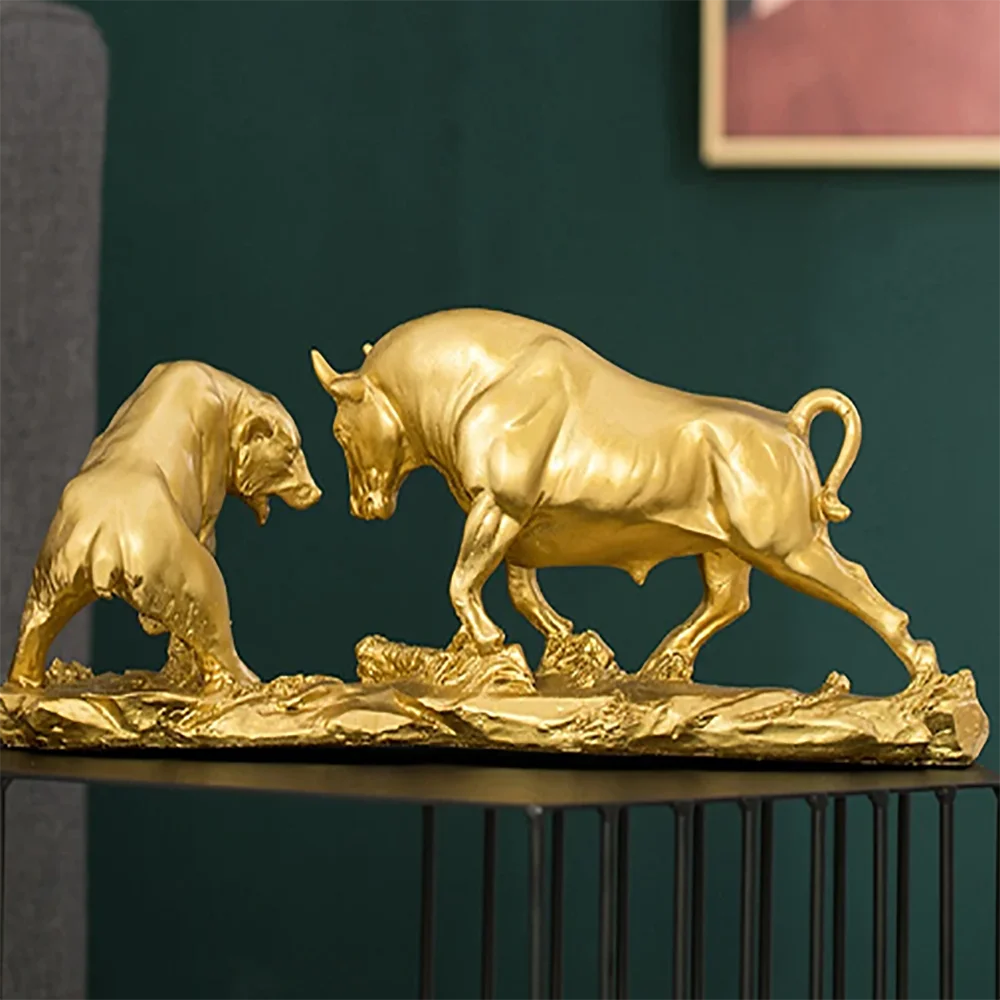 Nordic Luxury Gilded Ox Bear Sculpture Animal Statue Retro Resin Office Living Room Bedroom Home Decoration Accessories
Nordic Luxury Gilded Ox Bear Sculpture Animal Statue Retro Resin Office Living Room Bedroom Home Decoration Accessories