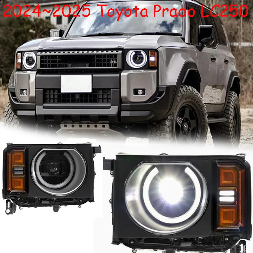 Видеоавтомобильный бампер фара для Toyota Prado LC250 фара 2024 ~ 2025y светодиодные автомобильные аксессуары противотуманная фара
Видеоавтомобильный бампер фара для Toyota Prado LC250 фара 2024 ~ 2025y светодиодные автомобильные аксессуары противотуманная фара