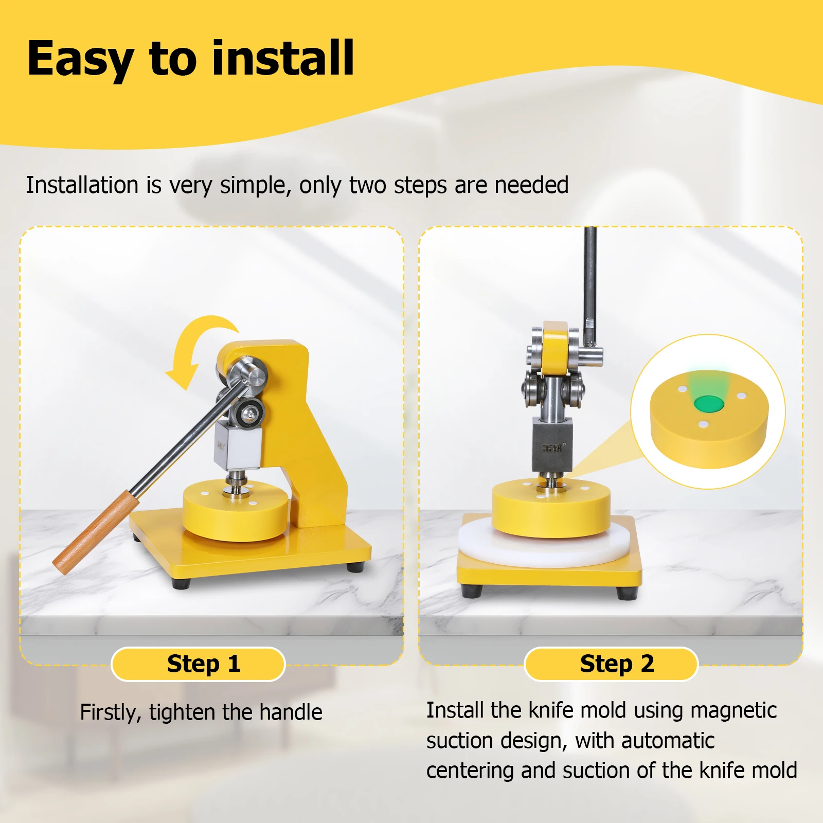 Hand-Press Sampling Knife 90x8MM Manual Leather Mould Die Cutter Carbon Steel for Stickers Rubber Sheets Film Paper PVC/EVA Foam
Hand-Press Sampling Knife 90x8MM Manual Leather Mould Die Cutter Carbon Steel for Stickers Rubber Sheets Film Paper PVC/EVA Foam
