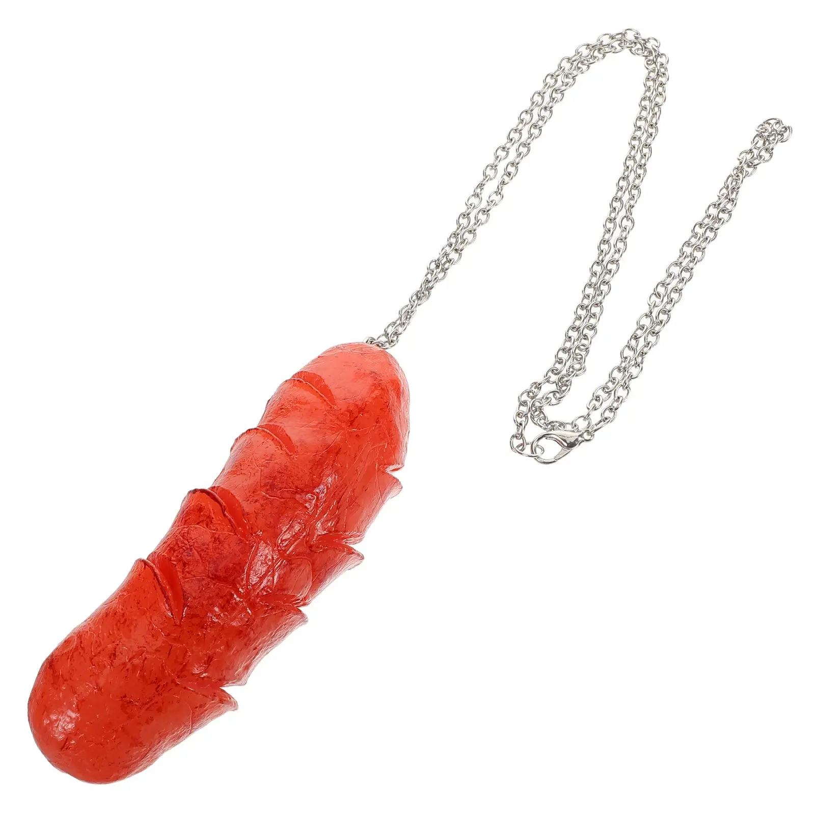 Grilled Sausage Necklace Realistic Hot Dog Pendant Funny Jewelry Dress up Accessories Food Necklace Cartoon Food Pendant
Grilled Sausage Necklace Realistic Hot Dog Pendant Funny Jewelry Dress up Accessories Food Necklace Cartoon Food Pendant