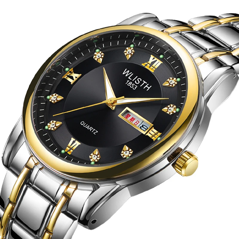 UTHAI Men's Watch Fashion Trend Double Calendar Night Light Waterproof Steel Strip Business Leisure Quartz Watches for man
UTHAI Men's Watch Fashion Trend Double Calendar Night Light Waterproof Steel Strip Business Leisure Quartz Watches for man