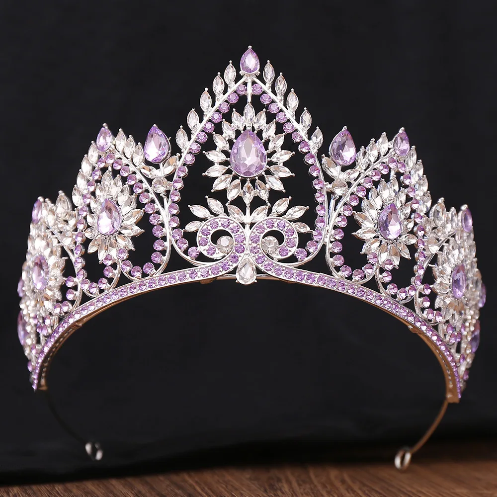 Factory wholesale of new crystal crown headpieces, bridal hair accessories, high-end European and American crowns, birthday wedd
Factory wholesale of new crystal crown headpieces, bridal hair accessories, high-end European and American crowns, birthday wedd